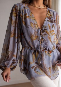 Lawendowa bluzka Ted Baker/ r. L